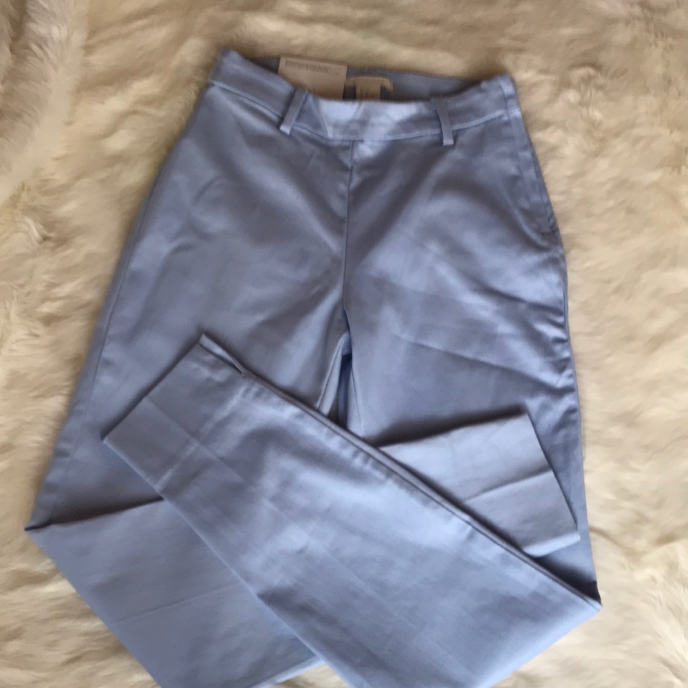 Baby blue slacks, NEW!!
